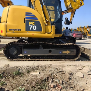 Excavadora Komatsu PC70 de segunda mano importada de Japón, disponible en stock. Excavadora hidráulica de cadenas Komatsu PC70-8 a bajo precio. - Product Image 5