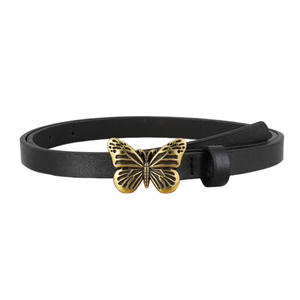 Ceinture décorative pour robe et manteau, style doux pour femmes, coupe ajustée, boucle en alliage papillon abeille, personnalisable, vente en gros - Product Image 5