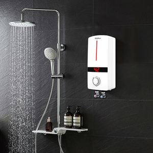 Baño Oem Mini Led Light 5500W para cocina 60Hz Calentador de agua eléctrico de calentamiento rápido con ducha - Product Image 2