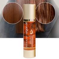 OTTO KEUNIS Huile d'argan 5 + Protecteur de chaleur pour cheveux lissants Sérum réparateur pour cheveux