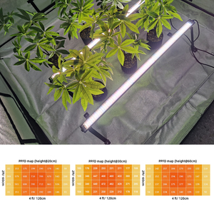 A spettro completo commerciale sotto il baldacchino coltiva luci 100 Watt Daisy Chain cavo di alimentazione LED luce supplementare per foglie di piante inferiori - Product Image 3