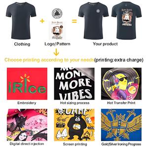 ผู้ผลิตเสื้อผ้าบุรุษแบบกำหนดเอง เสื้อผ้ายูนิเซ็กซ์ โลโก้เรียบง่าย ผ้าผสมโพลีเอสเตอร์และผ้าฝ้าย เสื้อสตรีทแวร์สำหรับผู้ชาย - Product Image 5