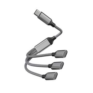 Câble <span class=keywords><strong>USB</strong></span> C mâle vers 3 ports <span class=keywords><strong>USB</strong></span> femelle, adaptateur de chargeur type C vers 3 <span class=keywords><strong>USB</strong></span> pour ordinateur portable, tablette, téléphone, <span class=keywords><strong>clé</strong></span> <span class=keywords><strong>USB</strong></span> - Product Image 6
