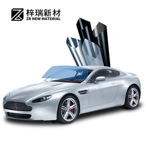 UH-15 Hochwertige Wärmeabweisende Thermische Isolierung Schwarze Solarfolie PET-Fensterfolie für Autofenster - Product Image 3