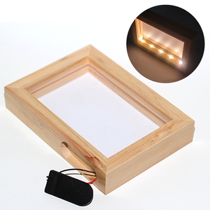 Cornice Fotografica a Specchio <span class=keywords><strong>Magico</strong></span> 3D LED Personalizzabile con Materiali MDF/XPS/PVC Opzioni di Stampa a 5/6 Colori - Product Image 1