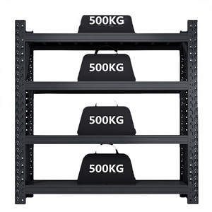 Étagères métalliques industrielles Hongji en gros, rayonnages en acier sans boulons, capacité de charge 500 kg/étagère, rayonnage de stockage réglable - Product Image 3