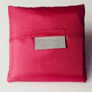 Customized Waterproof <b>Folding</b> Portable Eco-friendly Nylon <b>Screen</b> Printed High Quality Reusable Promotion Bags - Product Image 4