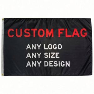 3X5FT 90x150cm Factory Wholesale Any Color Any Size Any Design 100% Polyester Custom Flags <b>Banners</b> - Product Image 3