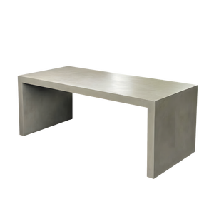 Table à manger en béton préfabriqué sur mesure, finition terrazzo haut de gamme, table de restaurant en béton, fabrication OEM, directement de l'usine - Product Image 2