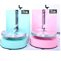 Boulangerie électrique gâteau grattoir automatique crème éponge pâte Mini gâteau niveau répondre lisse glaçage propagation Spinner déposant Machine