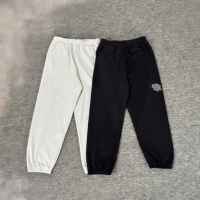 Pantalon de jogging ample pour homme, style streetwear américain 2026, délavé à l'acide, avec impression DTG de lettres, coupe longue