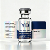 Étiquettes personnalisées pour flacons de peptides 2ml 3ml 5ml 10ml, autocollantes, imperméables