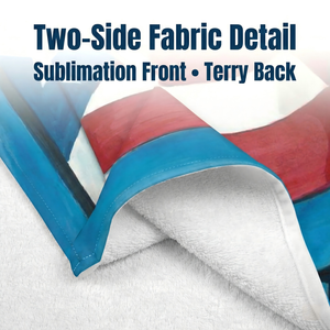 Toalla de Playa de Poliéster de Secado Rápido, Libre de Arena, con Diseño de la Bandera de Puerto Rico, Inspirada en la Bandera del <span class=keywords><strong>Caribe</strong></span>, con Patrón Deportivo Moderno para Uso en Verano - Product Image 3