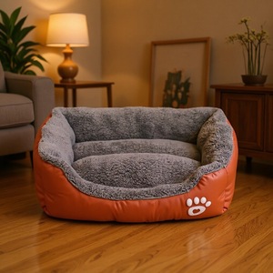 Muestra Gratis: <span class=keywords><strong>Cama</strong></span> Cuadrada Lavable para Mascotas en Colores Pastel, Cojín Cálido para Perros y Gatos para Todas las Estaciones, Varios Tamaños, Sólido XL, Etiqueta Privada Personalizada - Product Image 5