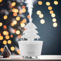 Le plus récent 250ml rotatif arbre chanceux aromathérapie Machine maison diffuseur d'arôme professionnel 7 LED Mini diffuseur d'arôme d'huile essentielle
