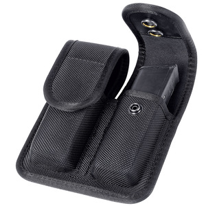 Porta Caricatore Doppio in Nylon di Alta Qualità, Verticale e Orizzontale, per Stoccaggio fino a 2,25 Pollici, da Indossare sulla Cintura per Equipaggiamento di <span class=keywords><strong>Difesa</strong></span> Personale - Product Image 4