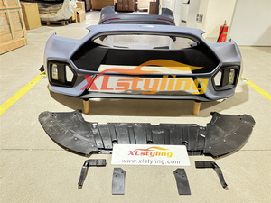 Kit de carrosserie de conversion et de modernisation pour <span class=keywords><strong>Ford</strong></span> <span class=keywords><strong>Focus</strong></span> MK3.5 2018, pare-chocs avant et arrière RS. - Product Image 2