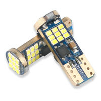 Neue Auto-LED T10 Breitenmarkierungsleuchte 1210 Weiß Rot Gelb Blau 27SMD Decodierende Fahr-, Lese- und Türbeleuchtung Klein W5W