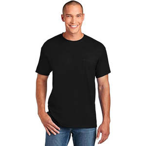 Camiseta de Verano Personalizada para Hombre, Manga Corta, 100% Algodón Puro, Corte Holgado, Cuello Redondo, Color Sólido, Tejido de Punto - Product Image 2