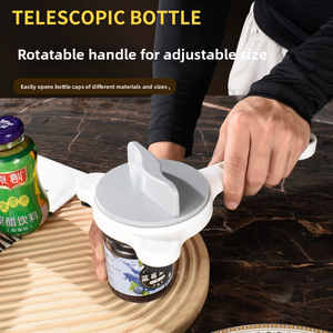 Apriscatole 4 in 1 Regolabile, Apriscatole Manuale Antiscivolo, Rimuovi Coperchi Senza Sforzo per Anziani e Persone Affette da Artrite - Product Image 3