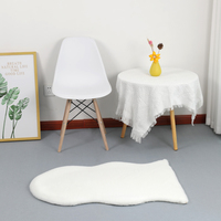 Manufacture chinoise laine moelleux tapis tapis salon moderne texture douce lapin fourrure tapis rouge tapis pour événements