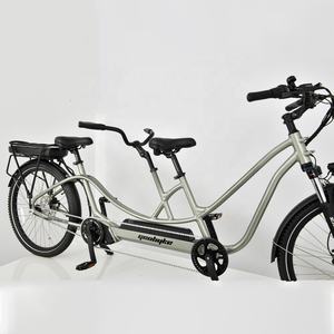 Usine de haute qualité populaire nouveau Style loisirs Tandem deux sièges à vendre grosses roues vélo de tourisme vélo tandem électrique - Product Image 4