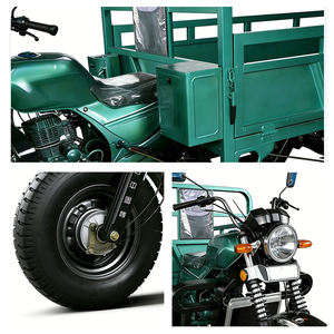 Tricycle motorisé robuste de 250 cm³ à 3 roues avec benne basculante pour le transport de sable et de pierres dans les mines et sur les fermes, pour adultes - Product Image 3