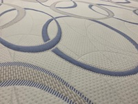 Tapis tricoté pour matelas en polyester, matelas double jacquard, nouvelle conception 100%, 2020 gsm