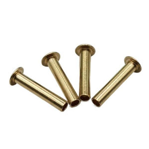 Remaches Semitubulares de Latón de Varias Formas al por Mayor: Remaches Tubulares Huecos de <span class=keywords><strong>Cabeza</strong></span> Redonda y <span class=keywords><strong>Cabeza</strong></span> <span class=keywords><strong>Plana</strong></span> - Product Image 4