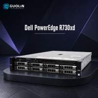 Serveur d'entreprise Dell PowerEdge R730 2U en rack, d'occasion, en stock pour les commandes en gros mondiales et les achats informatiques d'entreprise