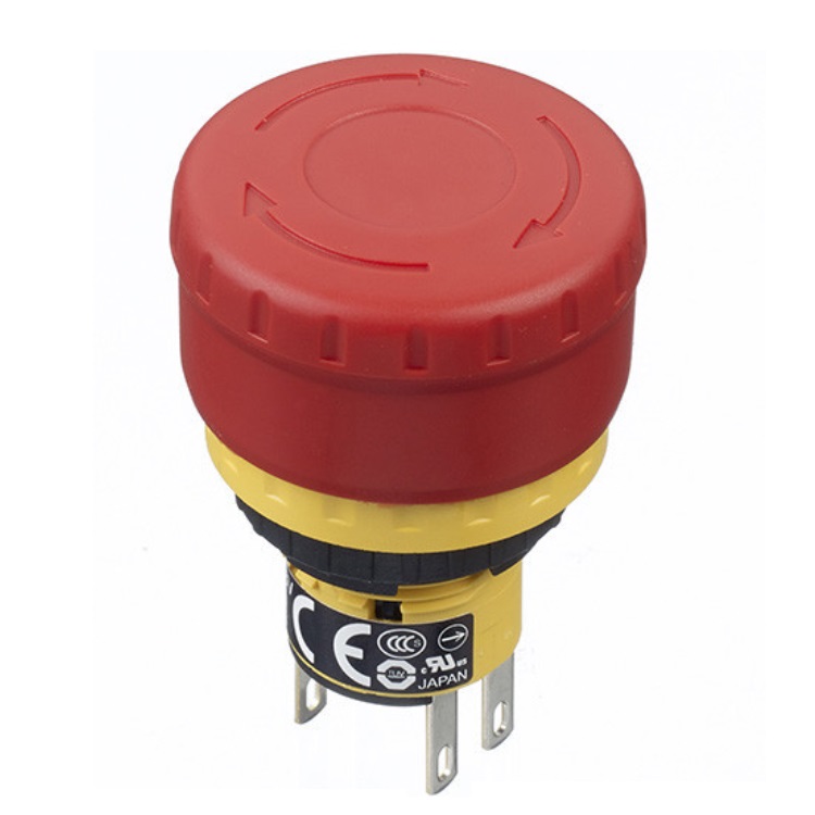 Idec E-stop compact d'arrêt d'urgence bouton-poussoir XA1E-BV