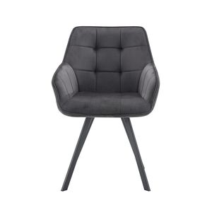 Bắc Âu nhung ăn uống ghế khách sạn hiện đại sang trọng vải PU da nhà hàng nhà ăn uống ghế - Product Image 3