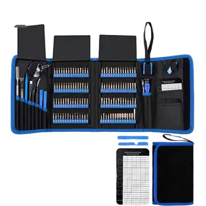 Kingsdun 142 Peça Hoto Mini Com 120 Bits Magnetic Repair Tool Kit Zhejiang Chave De Fenda Para Iphone, Macbook