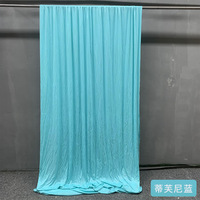Tissu de plafond en soie de lait pour mariage, rideau de style chinois, toile de fond suspendue pour scène d'hôtel