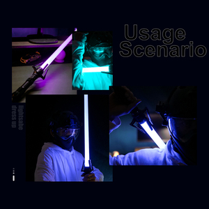 Listo Stock Light up Toy Neon Party Concert Toys Glow Stick LED Diad Luminous Toy Sword Lightsaber - Product Image 6