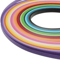 Papier de quilling artisanal en PVC enduit double face imperméable, couleurs mélangées, personnalisable, vente en gros, Chine