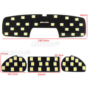 Lampe de plafond LED 12V pour intérieur de voiture, lampe de lecture LED, éclairage de carte blanc pour Ford Ecosport / pour Focus 2 MK2 2007-2014 - Product Image 2