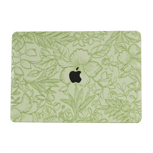 Funda de Cuero PU Personalizada con Diseño Floral para <span class=keywords><strong>MacBook</strong></span> Neo Air <span class=keywords><strong>13</strong></span> A3404 A18 - Product Image 2