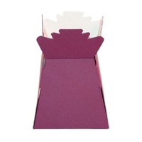 Flower Packaging Paper Gift Box Florist Bouquet Corrugated Cardboard Living Vase Flower Boxes for Bouguets UK Flower Paper Box