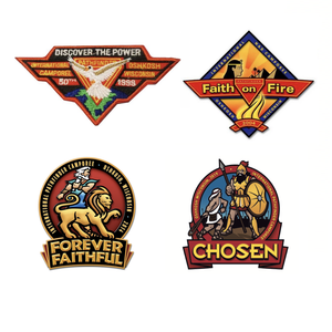 Individueller Karneval-Revers-Stift Zinclegierung weiche Emaille-Auskleber glauben dem Versprechen adventistischer christlicher weicher Emaille-Revers-Stift - Product Image 4