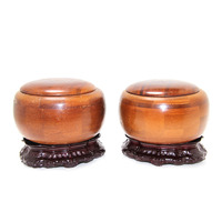 Plateau de Go en Jade Naturel de Haute Qualité, Agate Blanche et Noire, Tablero Baduk