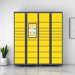 Ngoài Trời Không Thấm Nước Giao Hàng <span class=keywords><strong>Locker</strong></span> Với Khóa Điện Tử Thông Minh Lưu Trữ <span class=keywords><strong>Locker</strong></span> Hệ Thống Tự Phục Vụ Kim Loại Tự Động Bưu Kiện <span class=keywords><strong>Locker</strong></span> - Product Image 5