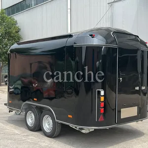 Remolque de Comida Móvil Estándar Europeo, Carritos de Venta de Café, Camión de Comida Rápida para la Venta en la Calle - Product Image 3