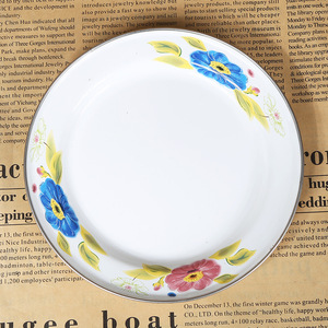 Meilleure vente 14cm assiette à soupe en émail de haute qualité pour restaurant de cuisine domestique-ustensiles de cuisine directs d'usine - Product Image 2