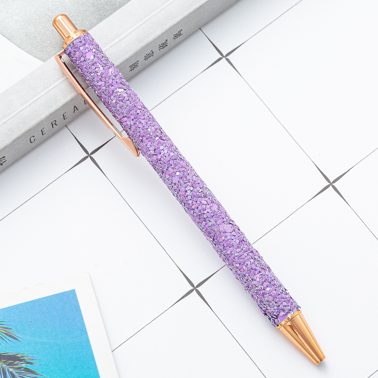 New sequin purple