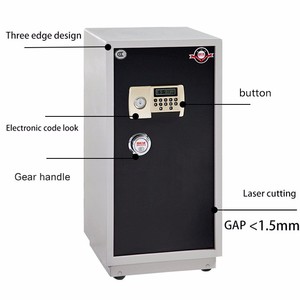 Weierxin Safe Original Factory Whole Steel High Security Heavy Duty Home Bank Safety Digital Storage <b>Cabinet</b> Box - Product Image 3