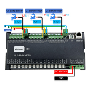 Carte de surveillance énergétique ESP32 30 canaux - KinCony M30 pour Home Assistant DIY par <span class=keywords><strong>ESPHome</strong></span> <span class=keywords><strong>Ethernet</strong></span> 4G Wifi - Product Image 3