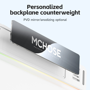 MCHOSE K99 OEM Logo <b>Wired</b> Usb RGB <b>LED</b> <b>Light</b> Pc Computer Custom 2.4G Wireless Gaming Mechanical Switch 75% Keyboard 98% Keyboard - Product Image 6
