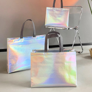 Wholesale Price Custom Printed Recycle Reusable PP Non Woven Tote Shopping Bags Non Woven Shopping Bag
