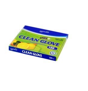 GANTS JETABLES PROPRES 23.5cm * 28cm * 100 pièces (exportation uniquement)(27mic) gants de protection polyvalents pour la manipulation de la cuisine et de la salle de bain - Product Image 1